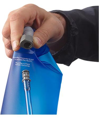 Salomon Soft Reservoir 2L - Unisex Hydration Accessories | Comfortable Camelback with High Flow Bite Valve - Blue - Buy Online on SooperMarket.com