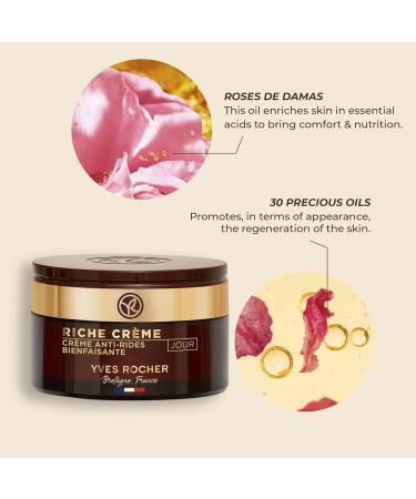Yves Rocher Comforting Anti-Wrinkle Riche Cr me - Day Face Cream for Soft Smooth Skin | 1.7 fl oz - International Shipping Available - Buy Online on SooperMarket.com