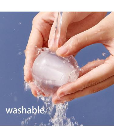 Washable Gel Foot Roller Ball - Travel Mini Sticky Animal Hair Remover Reusable & Washable Fluff Removal Tool - Perfect for Pet Owners - Buy Online on SooperMarket.com