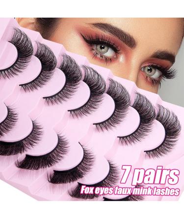 24 Pairs Handmade False Eyelashes | Wispy Fluffy Cat Eyelashes - Versatile Styles & Ultra-Comfortable for Everyday Glam - Buy Online on SooperMarket.com