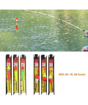 Hezhou 6-Piece Fishing Pose Set - Complete Fishing Gear for Peacefish Trout Eel & Pikeperch | Ideal for Lake River & Pond Fishing - Buy Online on SooperMarket.com