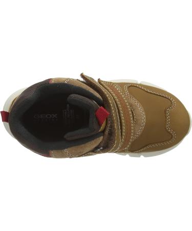 Geox Baby Flexyper Boy B ABX B Hi-Top Sneakers in Whisky Brown - Size 8.5 UK Child - Buy Online on SooperMarket.com