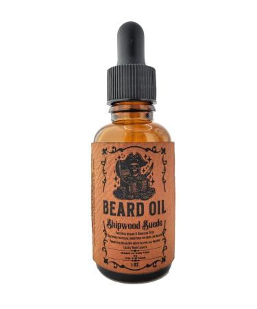 JTM VINTAGE Shipwood Suede BEARD OIL