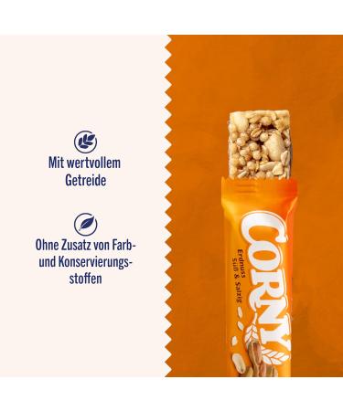 Buy Corny Classic Sweet & Salty Cereal Bars - 60x25g | Roasted Peanuts | International Shipping Available - Buy Online on SooperMarket.com