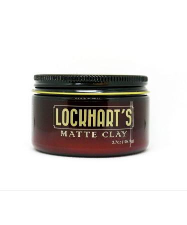 Lockhart's Professional Matte Clay - Medium/Firm Hold with Matte Shine (3.7 oz) - Buy Online on SooperMarket.com