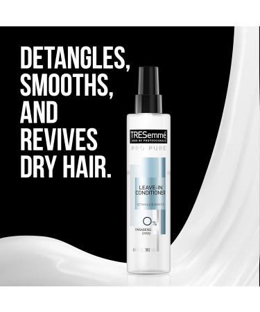 TRESemme Leave-In Hair Detangler Spray - Pro Pure Sulfate-Free Conditioner for Dry Damaged Hair - 6.1 Fl Oz - Cruelty-Free Hair Care for All - Buy Online on SooperMarket.com