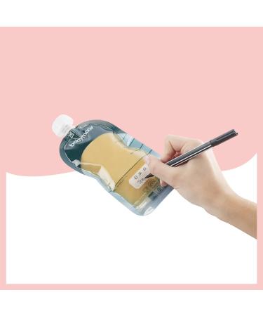Babymoov 20 Reusable Baby Food Pouches - Refillable Squeeze Pouch for Kids | Eco-Friendly Feeding Solution - Buy Online on SooperMarket.com