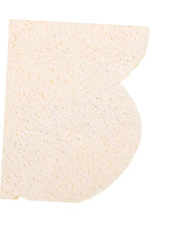 Beavorty Flower Shaped Cotton Loofah Sponge for Exfoliating Body - Light Yellow 13x13cm - Buy Online on SooperMarket.com