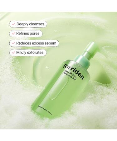 Buy Torriden BALANCEFUL Cica Cleansing Gel 6.76 fl. oz. Soothing Daily Facial Cleanser with 5 Centella Asiatica Extracts Hydrate and Calm Your Skin International Shipping Available - Buy Online on SooperMarket.com