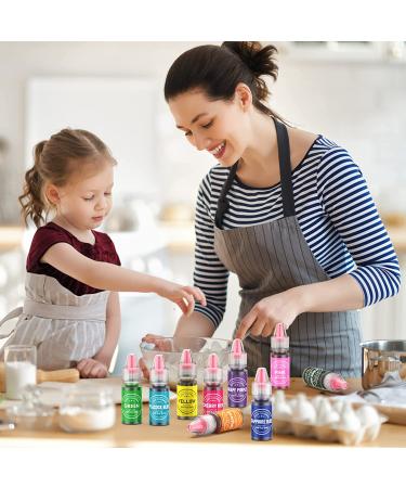 Food Coloring for Baking - 26 Vibrant Cake Food Coloring Liquid Set for Dessert Decorating  Food Grade Food Dye for Icing Fondant Cookies Easter Egg Making DIY Supplies Kit- 0.25 Fl. oz (6 ml)/Bottles - Buy Online on SooperMarket.com
