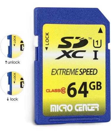 Micro Center 64GB Class 10 SDXC Flash Memory Card 2 Pack - Trail Camera SD Cards - Buy Online on SooperMarket.com