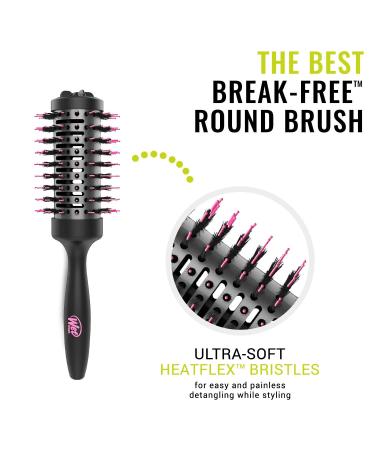 Wet Brush Custom Style Round Brush - Perfect Blow Out for All Hair Types - Less Pain, Effort & Breakage - 3-In-One Barrel- Black - 1 Count - Buy Online on SooperMarket.com