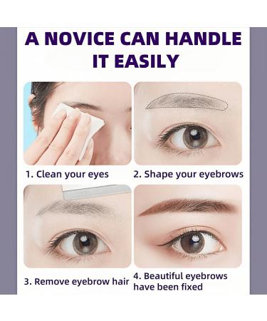 100Pcs Eyebrow Razor Trimmer - Disposable Facial Hair Shaper & Shaving Tool for Men & Women | Precision Shave  - Buy Online on SooperMarket.com