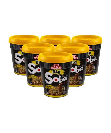 Nissin Soba Big Cup Wok Style Classic Flavour 113G - Pack of 6