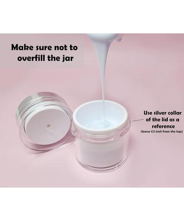 3-Pack Airless Pump Jars - 1.7 oz Refillable Cosmetic Cream Jars - Travel-Friendly Containers for Face Creams and Moisturizers - Buy Online on SooperMarket.com