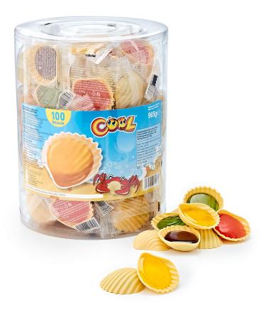 Cool lickable mussels 100 pieces in a can 1 pack (1 x 965 g)