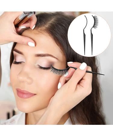 30-Piece False Eyelashes Display Stick & Applicator Tool Set - Black | Eyelash Extension Supplies for Grafted Eyelashes - Buy Online on SooperMarket.com