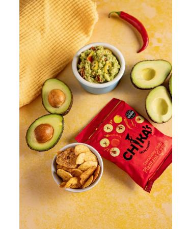 CHIKA'S - Nuts & Plantain Taster Box - 12 x 35g Bags - Smoked Almonds Nut Mix Cashews & Plantains - Buy Online on SooperMarket.com