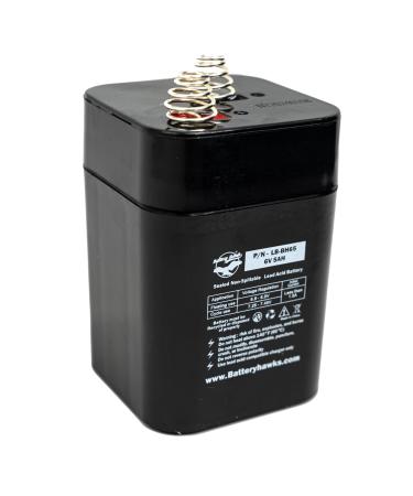 6V 5AH SLA UB650 PS-650L PC640L DG6-4 DG6-4 Spring Terminal Sealed Lead Acid Battery for Lantern Flashlight
