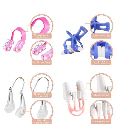 Frienda 5 Pieces Nose Clip Set - Silicone Nose Lifters & Beauty Tools for Effective Nose Slimming & Lifting - Buy Online on SooperMarket.com