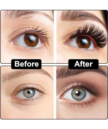 Movstriker Magnetic Eyelashes without Eyeliner Reusable 4 Pairs False Eyelashes Magnetic No Glue Natural Look 3D Effect Magnetic Lashes with Applicator Waterproof and Easy to Wear(Black) - Buy Online on SooperMarket.com