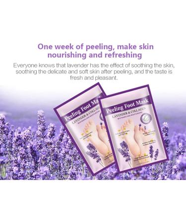 Foot Mask Safe Use Good Wrapping Natural Ingredients Improve Foot Skin Exfoliating Feet Mask for Home - Buy Online on SooperMarket.com