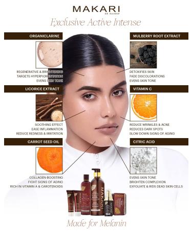 Buy MAKARI Exclusive 3 Piece Skincare Gift Set - Exfoliating Soap Body Milk & Face Cream with Organiclarine | Ideal for All Skin Types | Botanical Self Care Kit for Women - Buy Online on SooperMarket.com