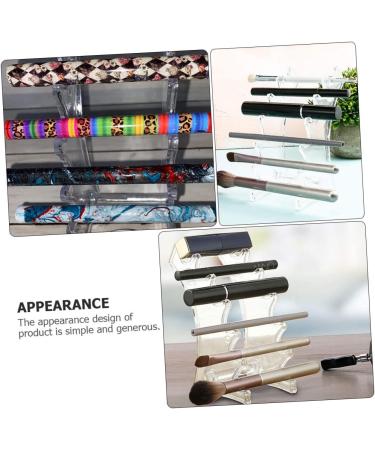 Mikinona 4pcs Arc Pen Holder Acrylic Eyeliner Holder Eyeliner Display Rack Lipstick Organizer Simple Cosmetic - Buy Online on SooperMarket.com