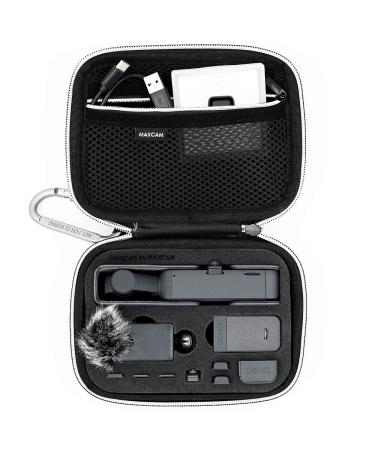 MAXCAM Carrying Small Case Compatible with DJI Pocket 2 Creator Combo (Pocket 2 and Accessories are NOT Included) Pocket 2 Small