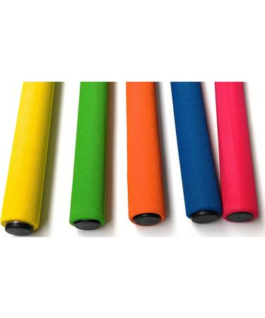 U-N KIKEEP Track and Field Relay Batons Sticks - 5 Pack Assorted Foam Baton Set - Buy Online on SooperMarket.com