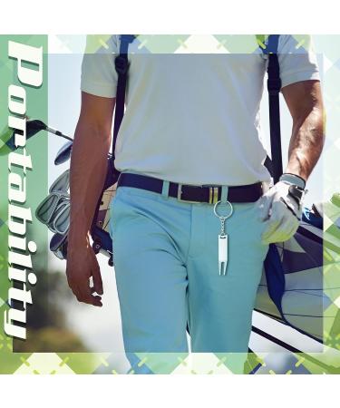 8 Pcs Metal Bending Golf Divot Repair Tool - Portable Green Divot Fork for Men and Women Golf Lovers | Fairway Repairing Silver - Buy Online on SooperMarket.com