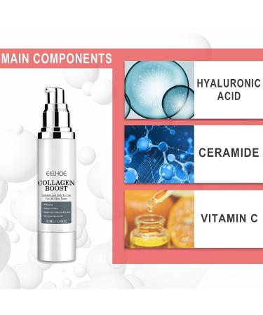 3Pcs EELHOE & Voletas Collagen Boost Anti-Aging Serum & Cream Set - Buy Online on SooperMarket.com