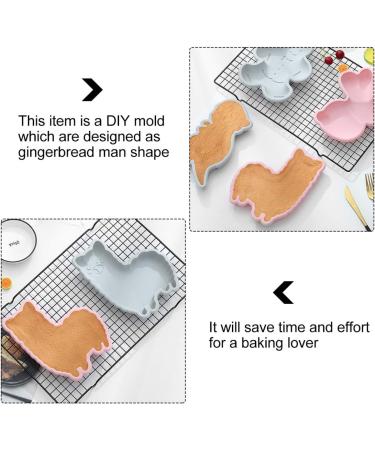 2pcs Silicone Mold DIY Mold Treat Silicone Ice Cube Trays Animal Cake Fudge Making Mold Dessert Silicone Loaf Alpaca Candy Mold De para Gelatinas Fondant Silica Gel Chiffon Cartoon 21.2X16.2X3CM Assorted Color 3 - Buy Online on SooperMarket.com