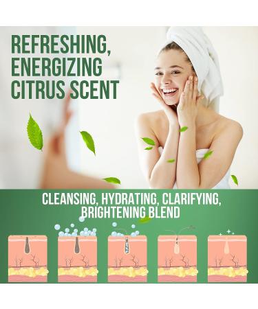 Tea Tree Oil Face Wash 4oz - Natural Skin Cleanser for Acne & Ringworm - Made in USA - Buy Online on SooperMarket.com