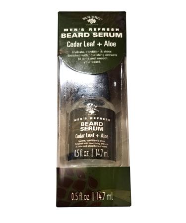 Men s Refresh Beard Serum - Cedar Leaf & Aloe 0.5fl oz (14.7ml)