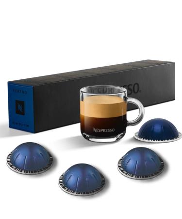 Coffee Pods Vertuo Line Diavolitto Flavour Coffee 4 Sleeves Total 40 Capsules Compatible with Nespresso Vertuo