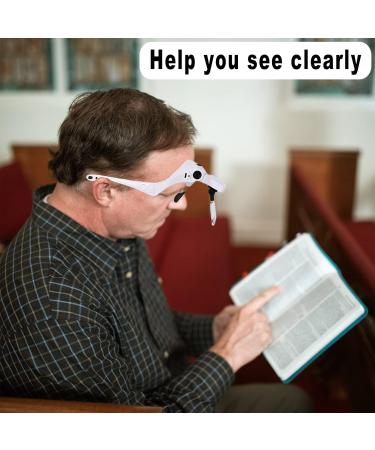 Magnifying Glasses Headset Wimayo Magnifying Glasses with Light and 5 Detachable Lenses(1X-3.5X) Headband Magnifier Magnifying Glasses for Jewellery Close Work Reading Watch & Electronic Repair - Buy Online on SooperMarket.com