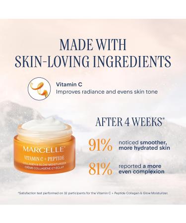 Marcelle Vitamin C Holiday Gift Set Smoothing & Brightening Skin Care Routine for All Skin Types Hypoallergenic Fragrance-Free Paraben-Free Clean Vegan Cruelty-Free - Buy Online on SooperMarket.com