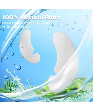 C. ARTIST 100 Pairs V-Shaped Natural Under Eye Gel Pads with Collagen & Aloe Vera - Eyelash Extension Supplies Kit - Buy Online on SooperMarket.com