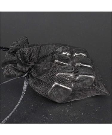 TRUSTTWO Black Lodestone Magnetite Tumbled Stone Wicca Message Reiki Crystal Healing 7Pc The New - Buy Online on SooperMarket.com