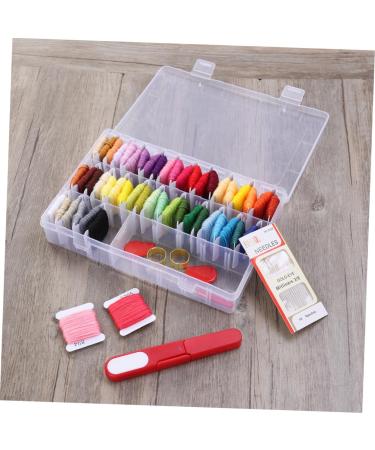 Villcase Cross-Kit Set: 2 Beginner-Friendly Embroidery & Yarn Organizers for Crafting | Cross Stitch Tools & Supplies for Fabric Art - Buy Online on SooperMarket.com