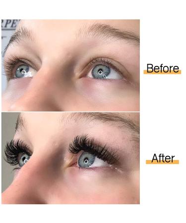QUEWEL 0.05 C Curl 12mm Volume Eyelash Extensions - Self-Fanned Easy Fan Lashes for Enhanced Volume | International Shipping - Buy Online on SooperMarket.com