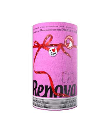 Renova Pink Paper Towel 1 Roll