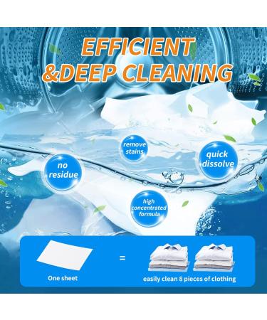 NATRUTH Natural Laundry Detergent Sheets - 35 Fresh Scented Biodegradable Strips for 70 Loads - Travel-Friendly & Plastic-Free - Buy Online on SooperMarket.com