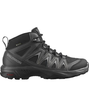 Buy SALOMON X Braze Mid Gore-Tex Women's Outdoor Shoes - Sporty Hiking Footwear in Black Magnet Hazelnut - EU Size 39 1/3 - International Shipping Available - Buy Online on SooperMarket.com