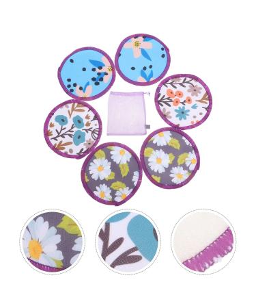 VILLCASE 6Pcs Professional Breastfeeding Cushions | Anti-Overflow Breast Pads for Moms - 10cm Polyester Cotton & TPU Coated Cloth - Buy Online on SooperMarket.com