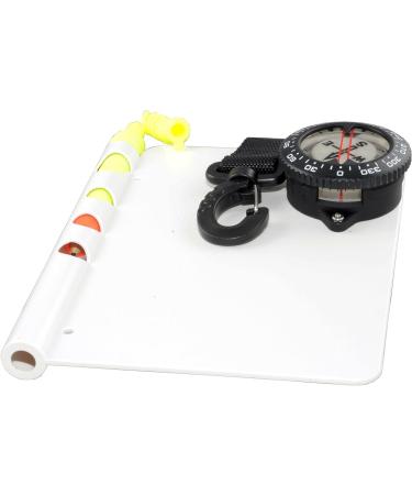 Storm Underwater Scuba Divers Writing Slate with Compass - Essential Tool for Underwater Navigation - Buy Online on SooperMarket.com