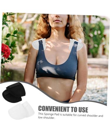BCOATH 4 Pairs Shoulder Pads Push-up Shoulder Enhancer Shoulder Enhancer Pads Sponge Clothing Polyester - Buy Online on SooperMarket.com