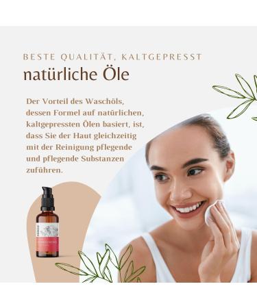 Rejugal Cleaning Oil 50ml - 5 Nourishing Oils & Vitamin E - Waterproof Makeup Remover for All Skin Types - Developed by Face Yoga Expert - Buy Online on SooperMarket.com