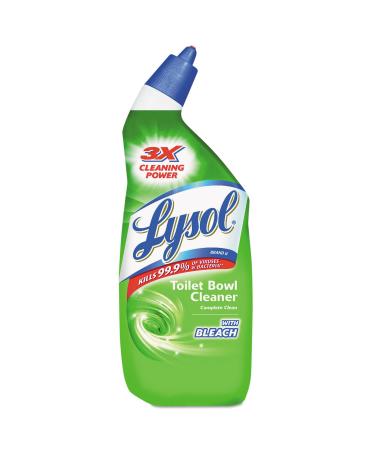 Lysol Complete Clean Toilet Bowl Cleaner with Bleach 24 Ounce
